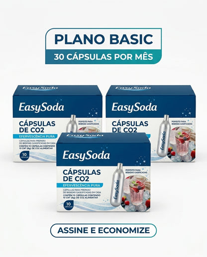 Assinatura EasySoda Basic - 30 Litros/mês